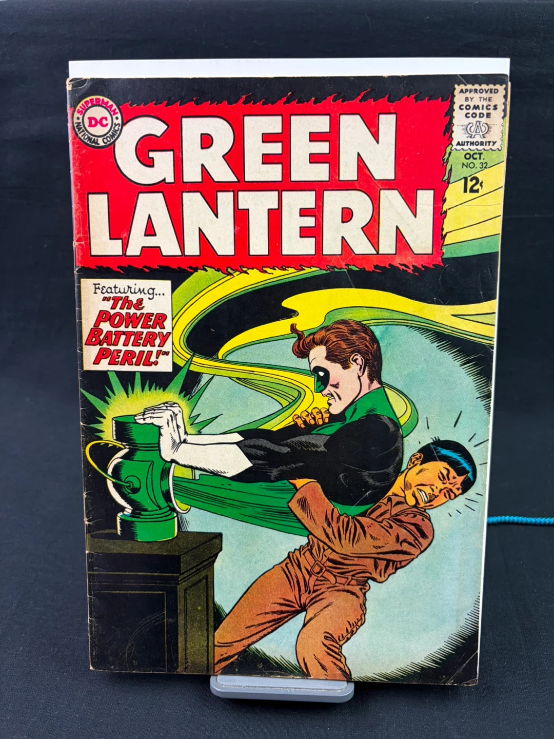 Green Lantern Comic Book - "The Power Battery Peril!"