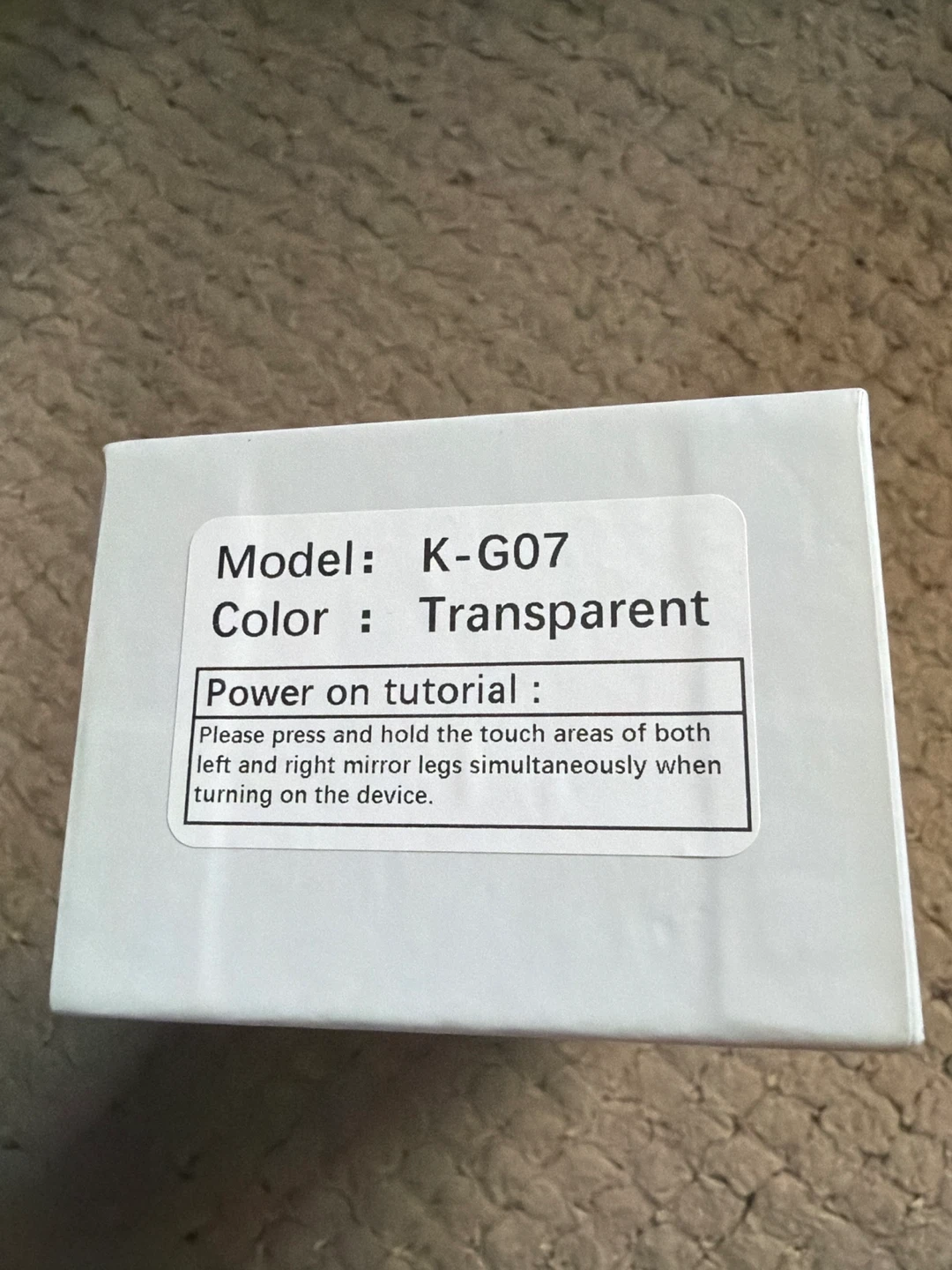 Koipsse Smart Glasses K-G07 Transparent - photo 3