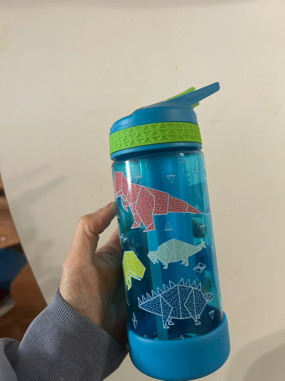 Brand New Kids Dinosaur Water Bottle with Straw and Frozen bar