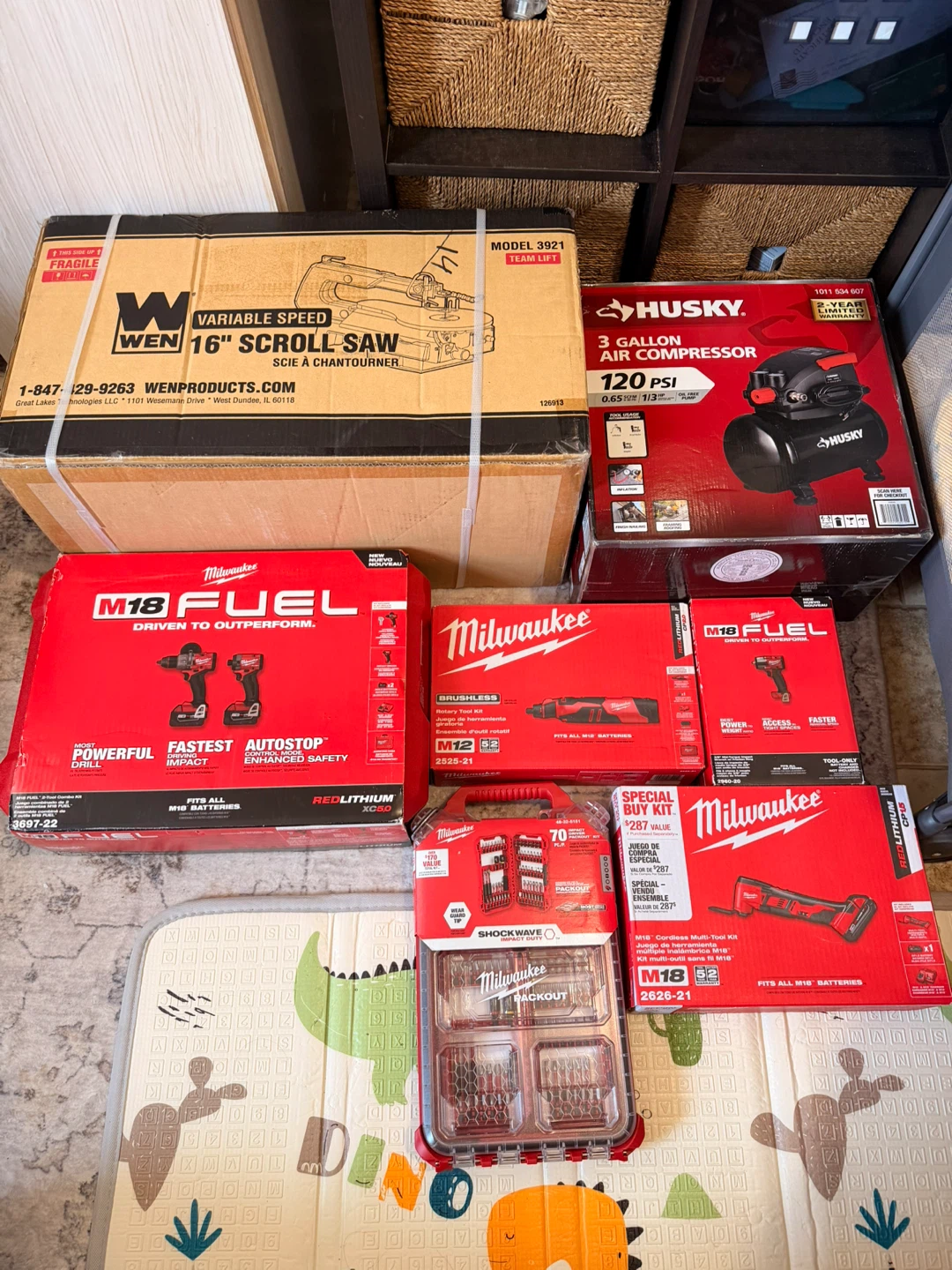 Tools Combo from home depot cheap ( herramientas baratas )