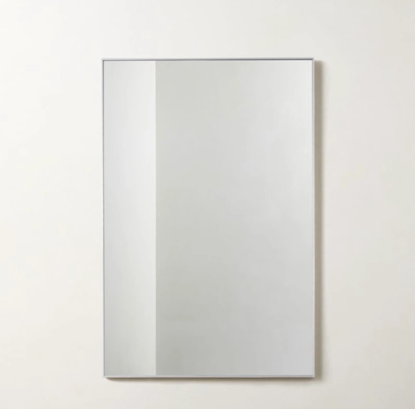 Modern  Framed Rectangular Wall Mirror - photo 4