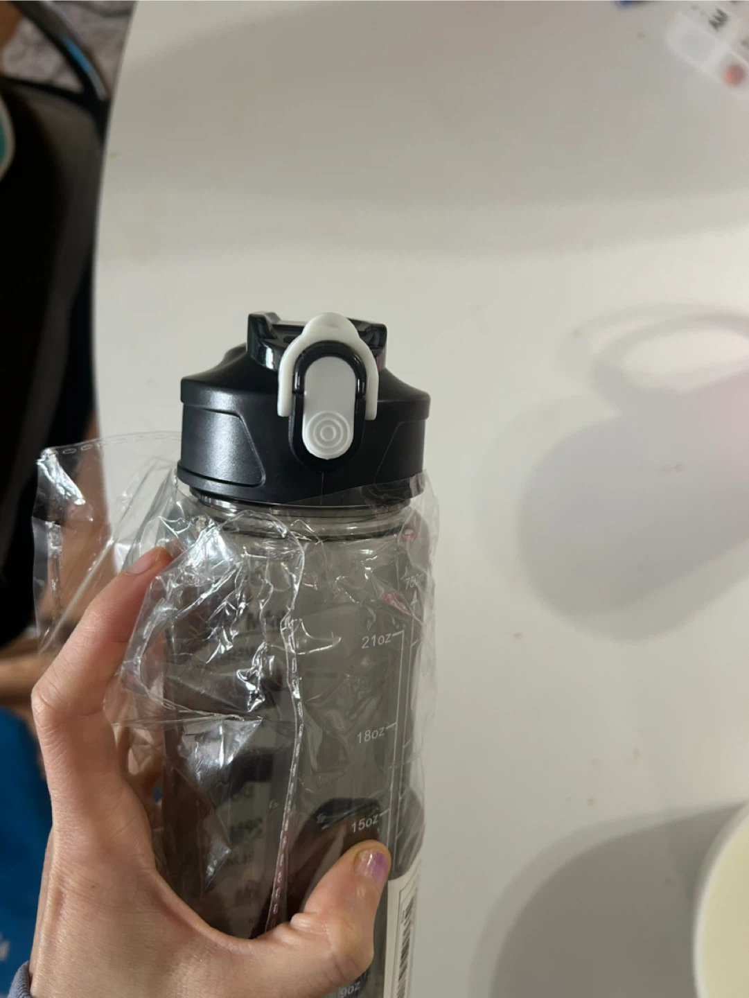 Brand New 750ml Water Bottle with Straw - photo 3