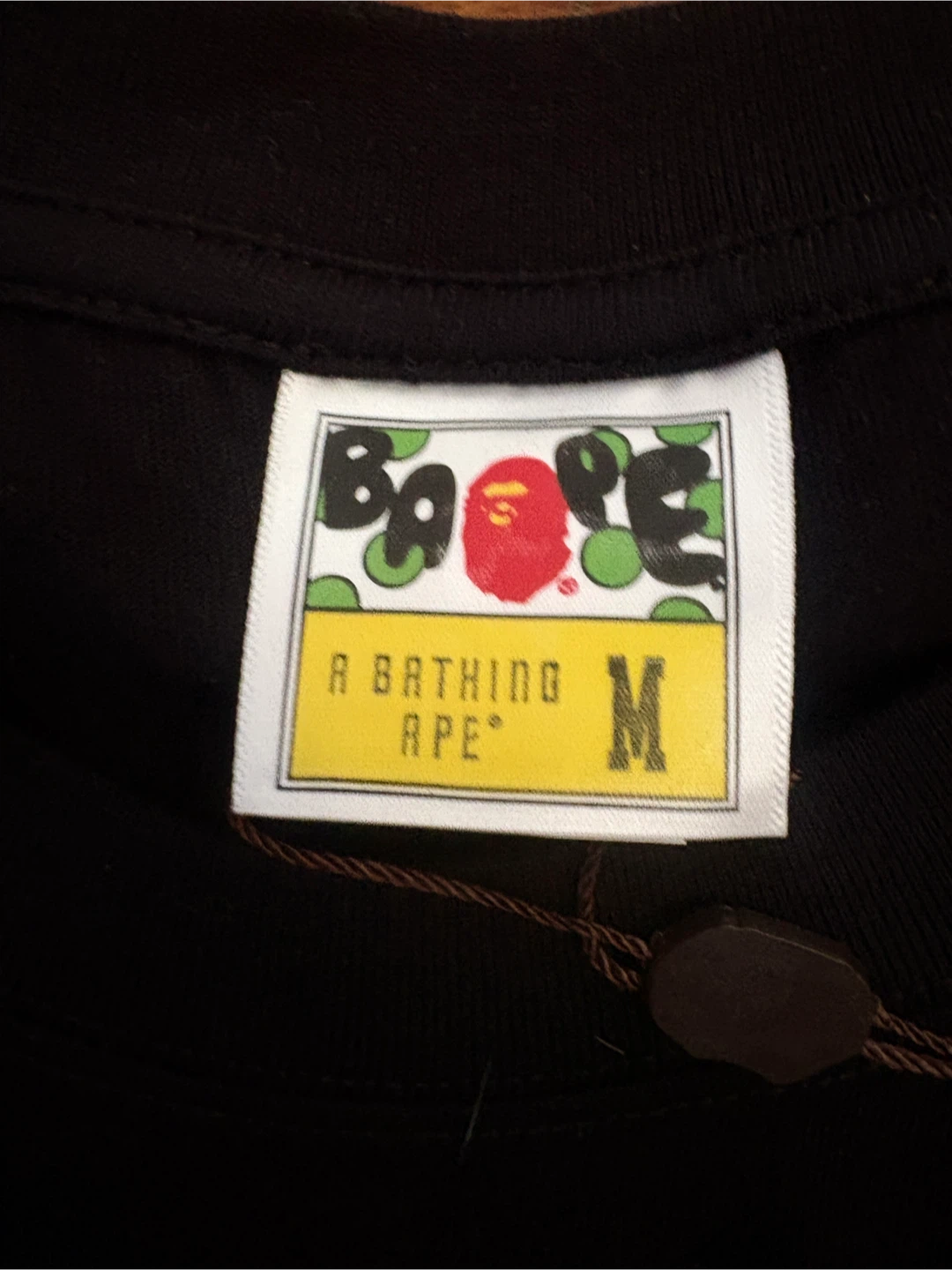 Bathing Ape T-Shirt - Black - Size M - photo 4