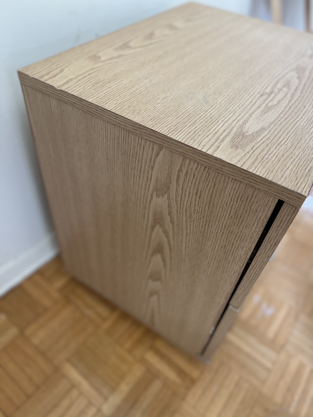 Two-drawer nightstand with soft close - 19” x 15.5” x 19” - photo 2