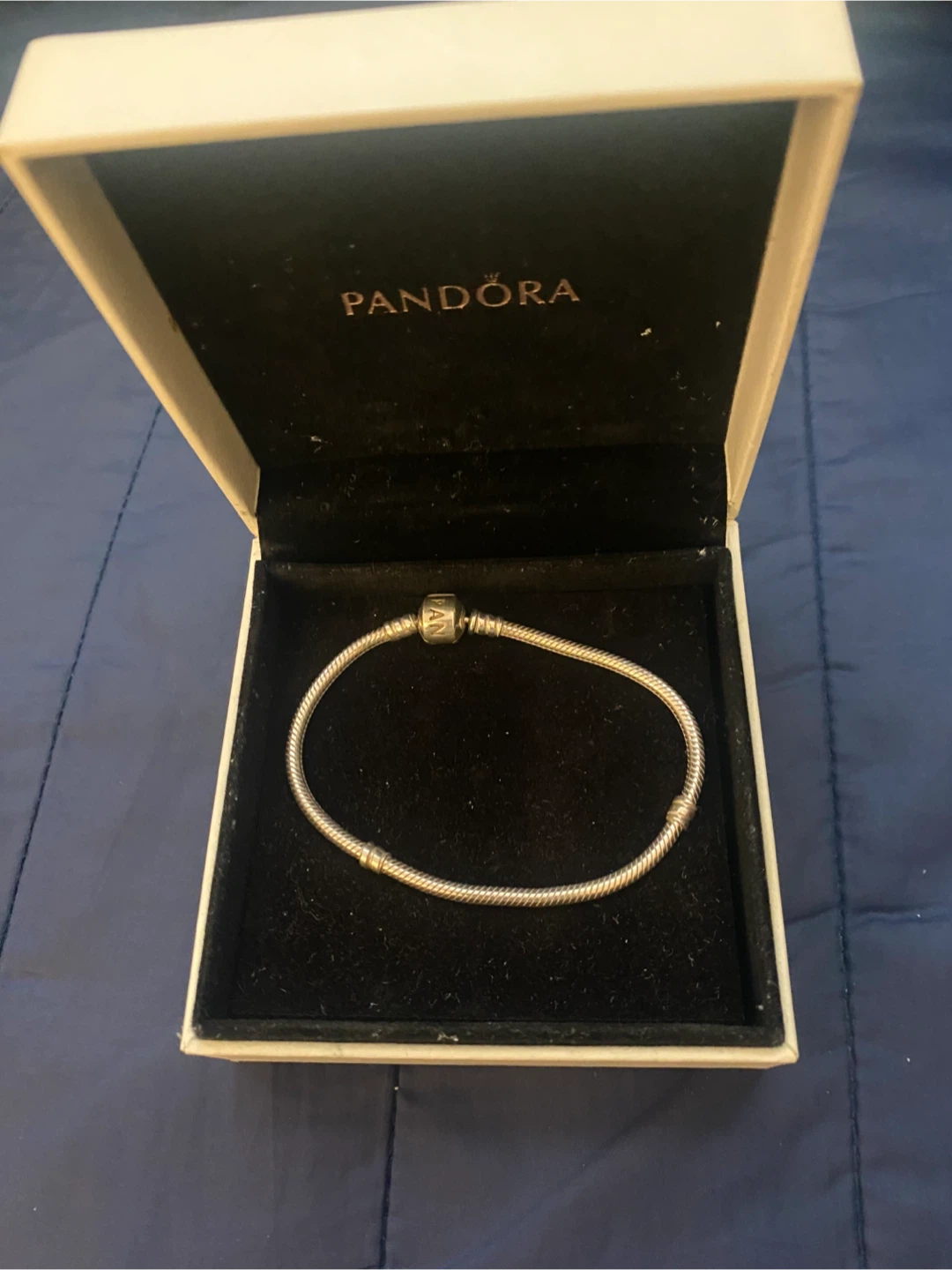 Pandora Sterling Silver Moments Bracelet with Clasp - photo 2