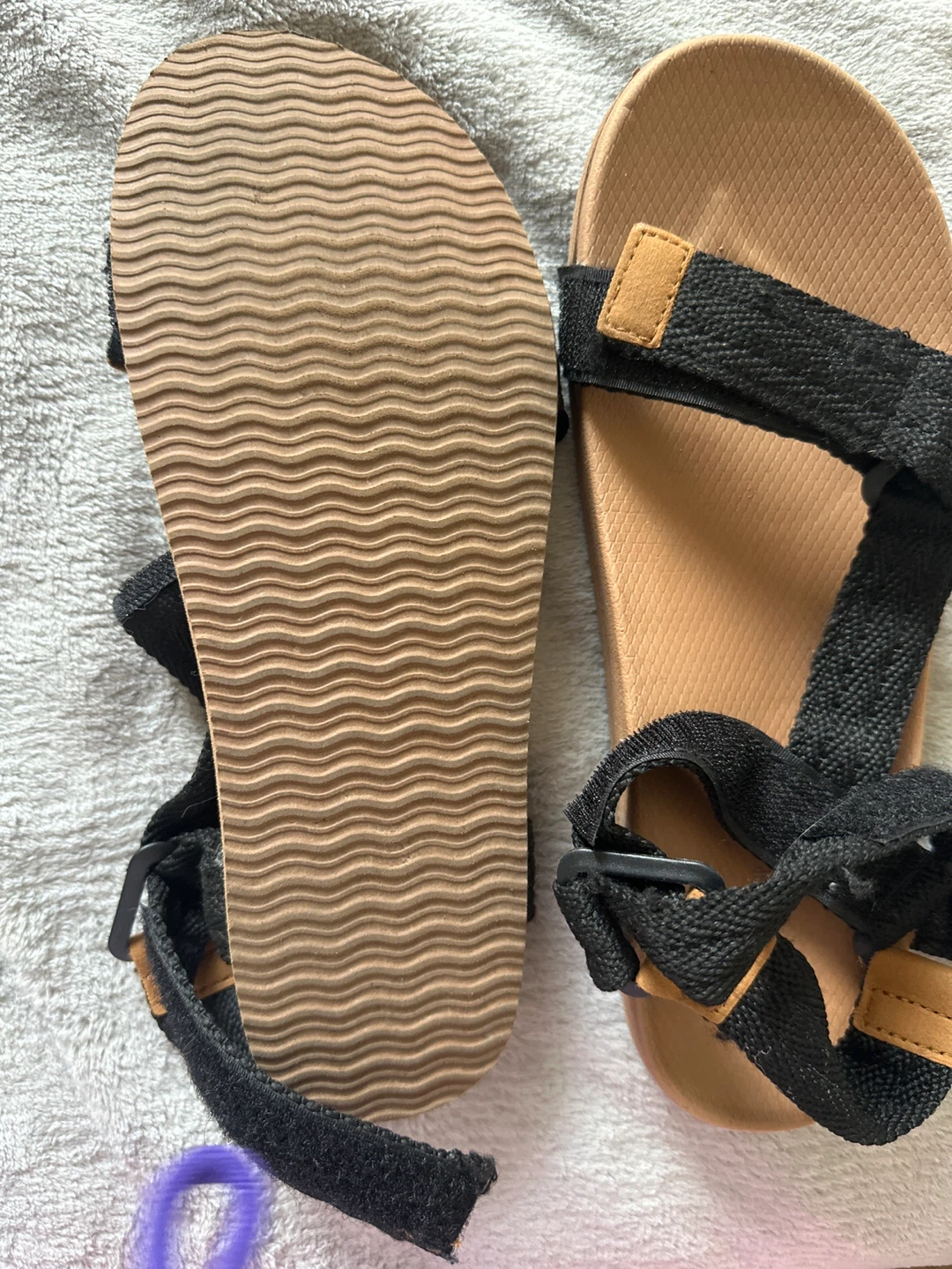 🥕Black Strappy Sandals - photo 2
