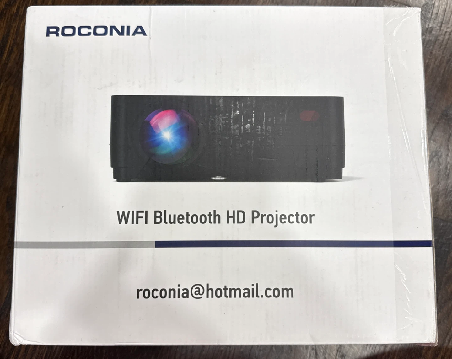 ROCONIA Model: Q6 WiFi Bluetooth HD Projector