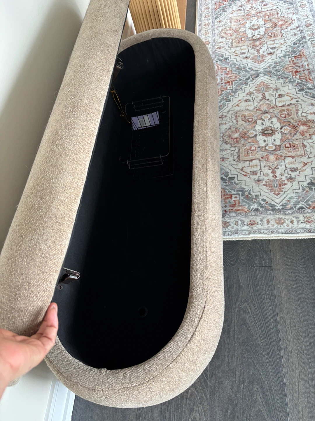 Storage Bench Ottoman