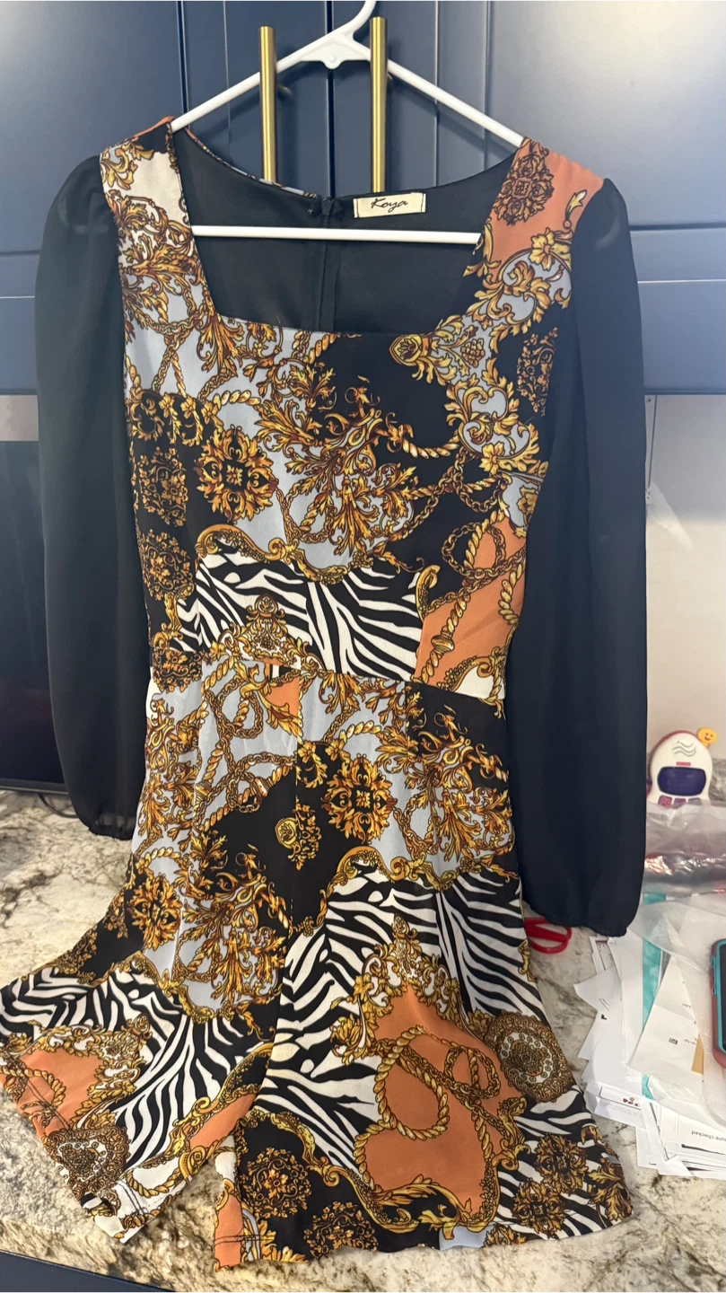 Women's Koya Print Romper M check more pictures - photo 3