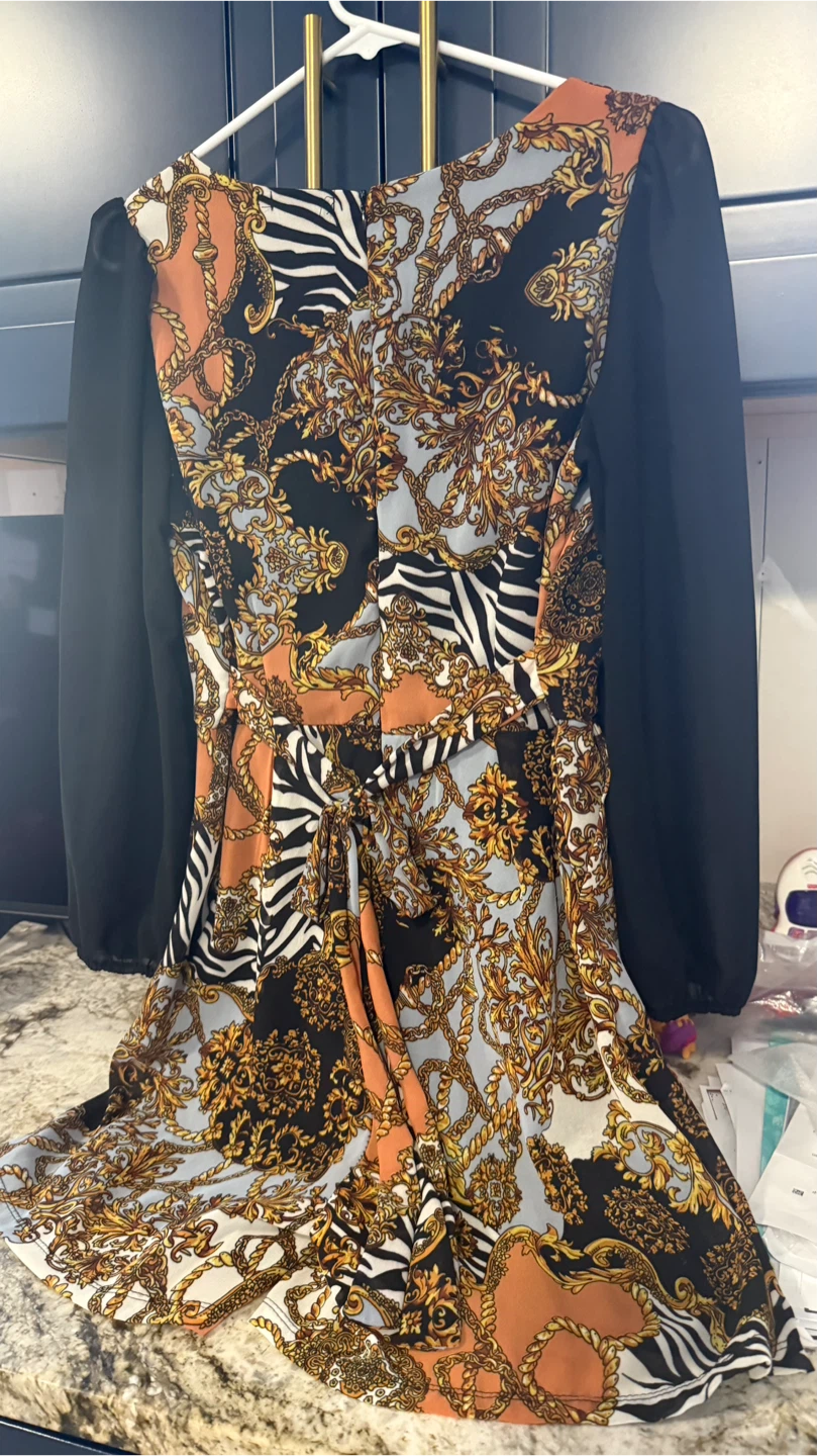 Women's Koya Print Romper M check more pictures - photo 2