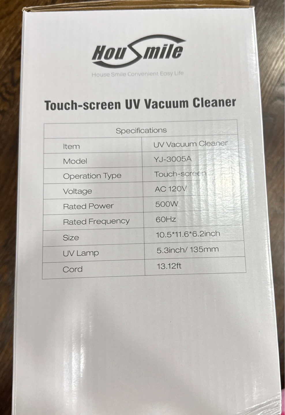 Hou Smile Touch-screen UV Vacuum Cleaner YJ-3005A - photo 2