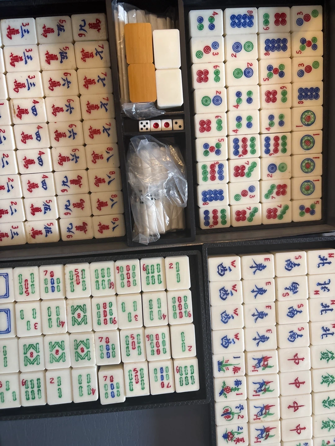 Mahjong Set with Case