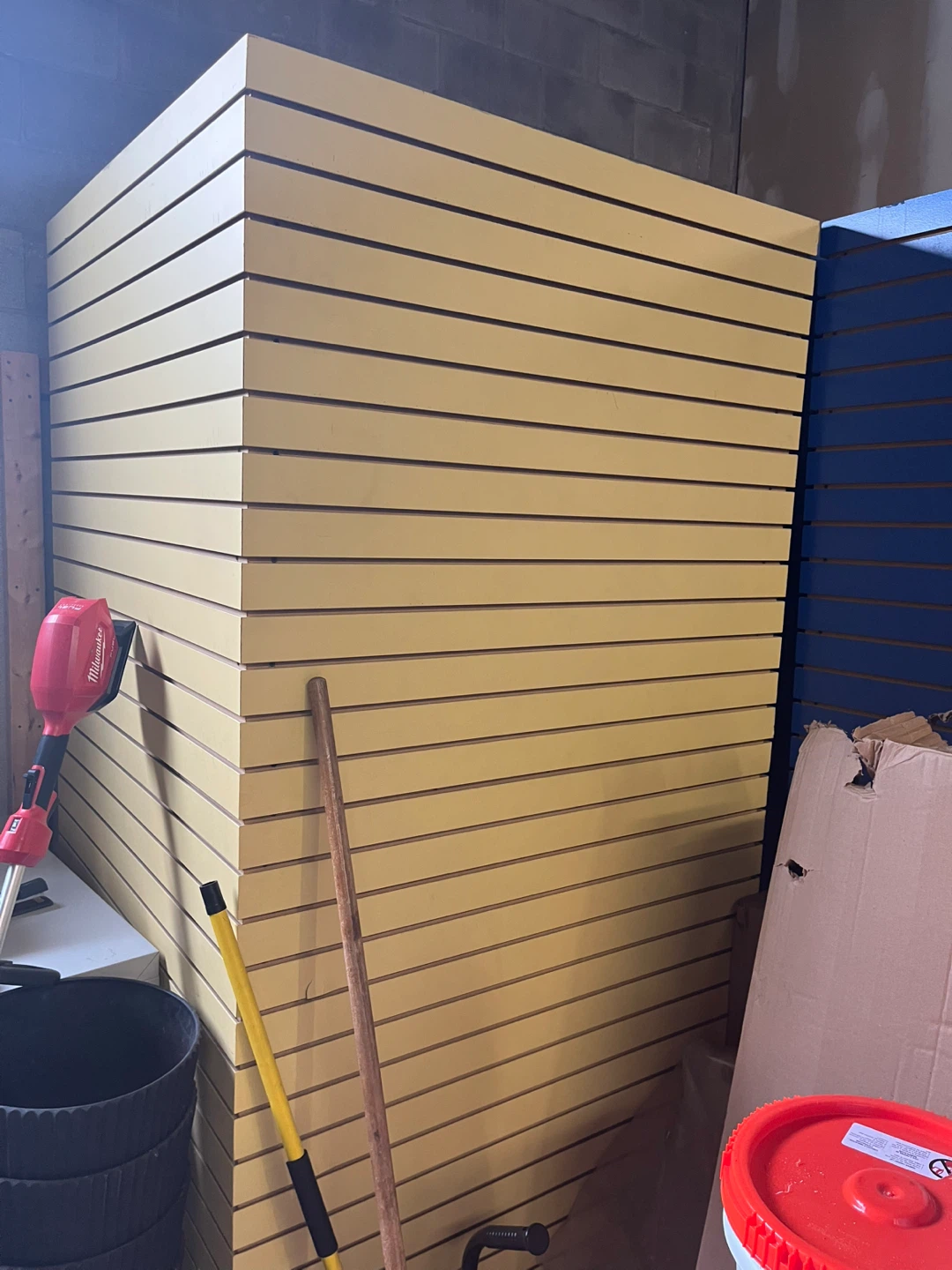 Slatwall Panels - Yellow and Blue - photo 3