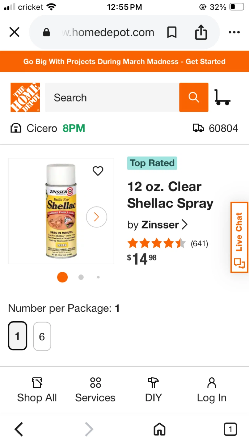 Zinsser Bulls Eye Shellac Spray & Minwax Helmsman Spar Urethane - photo 2