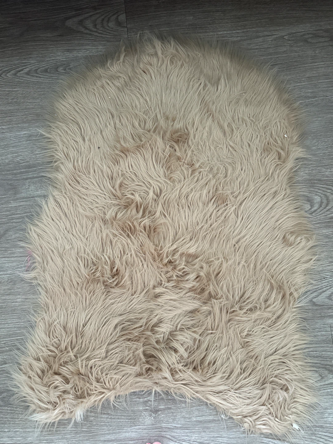 🥕Faux Fur Rug - Cream