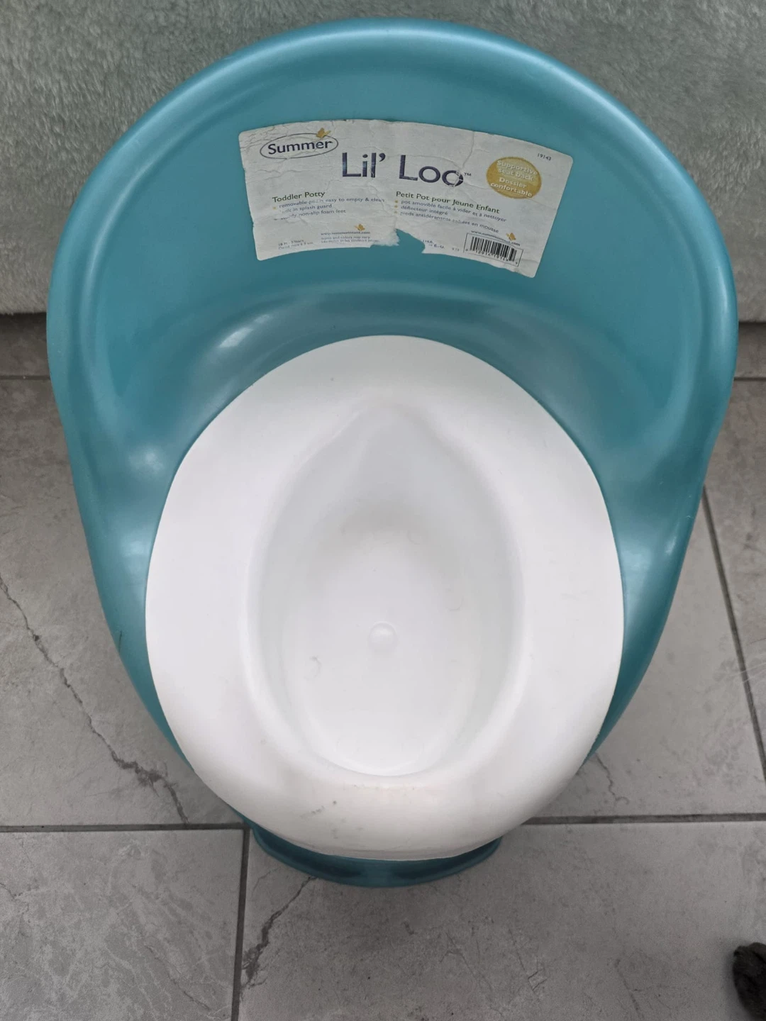 Summer Infant Lil' Loo Toddler Potty Training Seat - Blue - photo 2