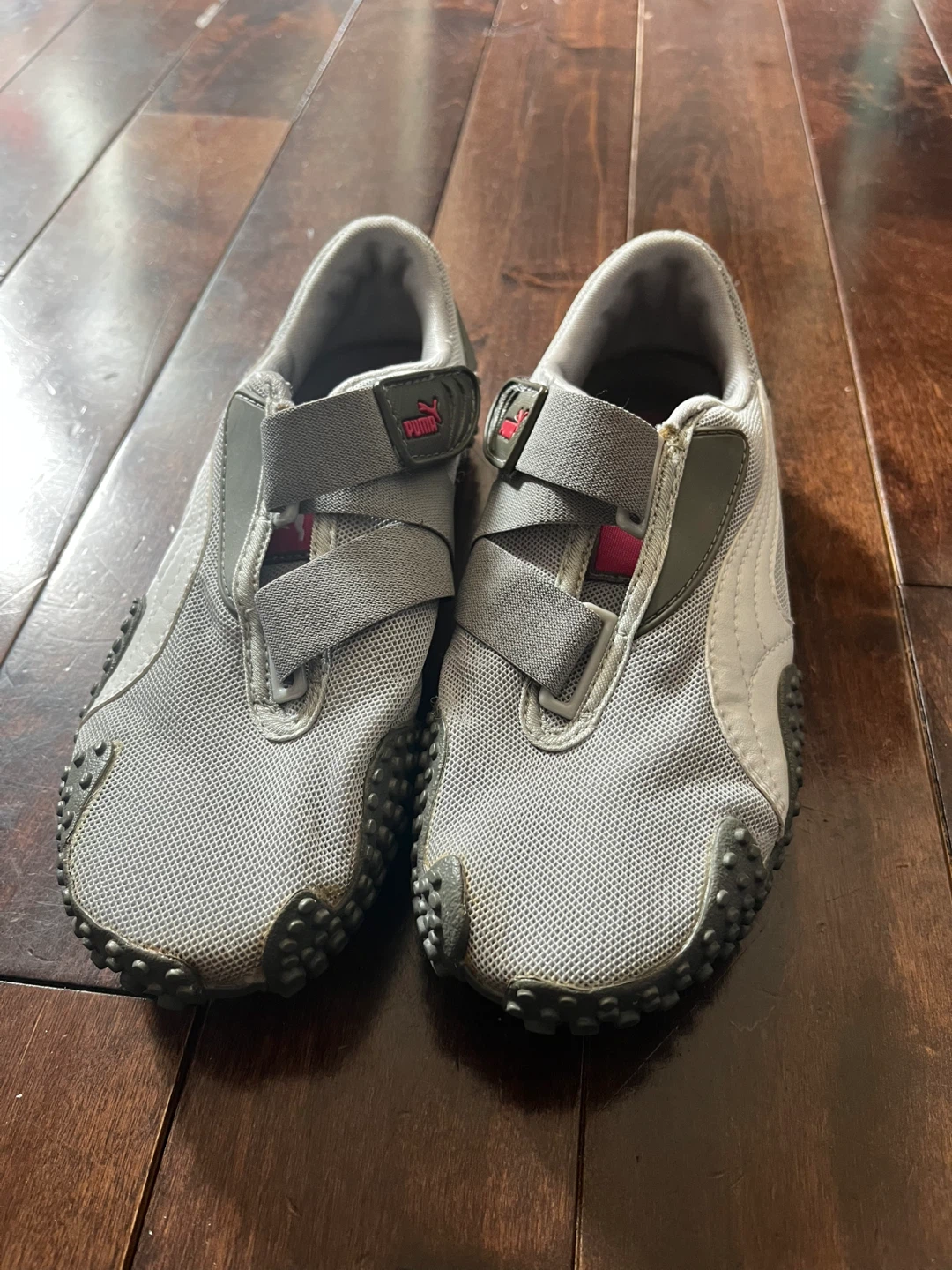 Puma Grey Slip-On Shoes - Size 6 Youth