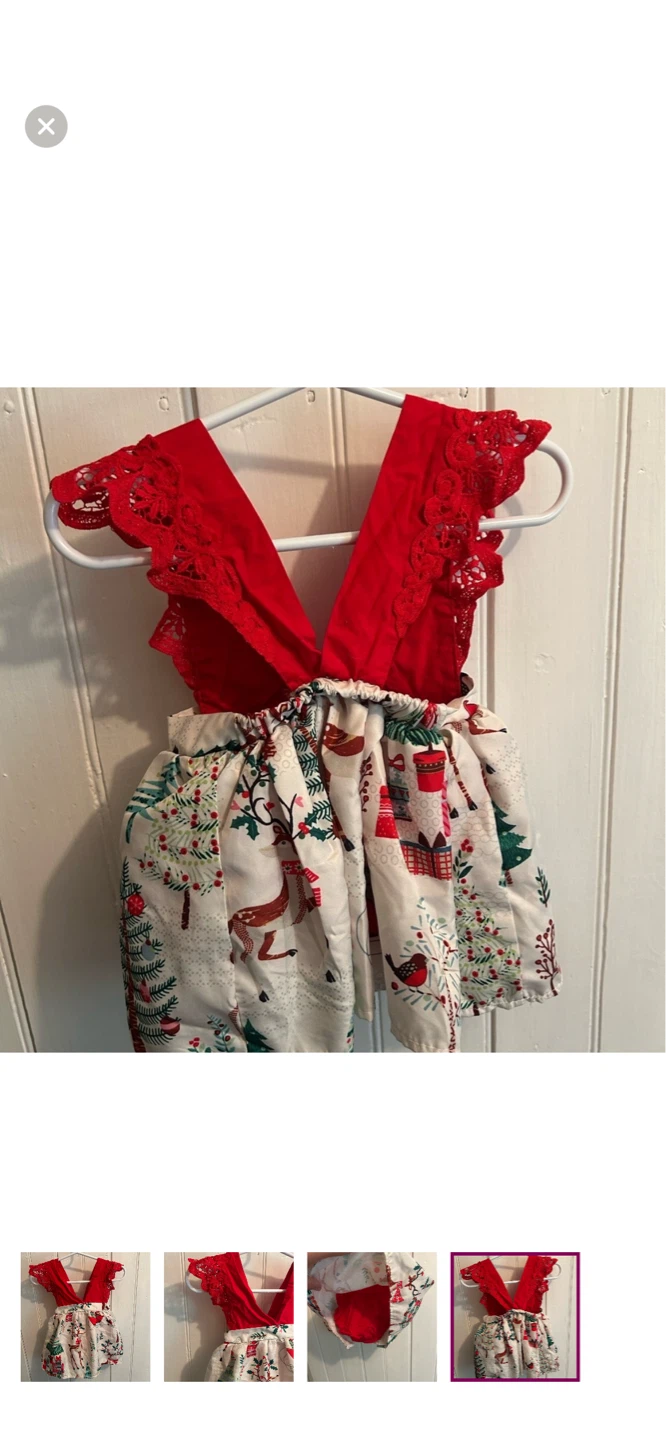 Toddler Christmas Dress - photo 4