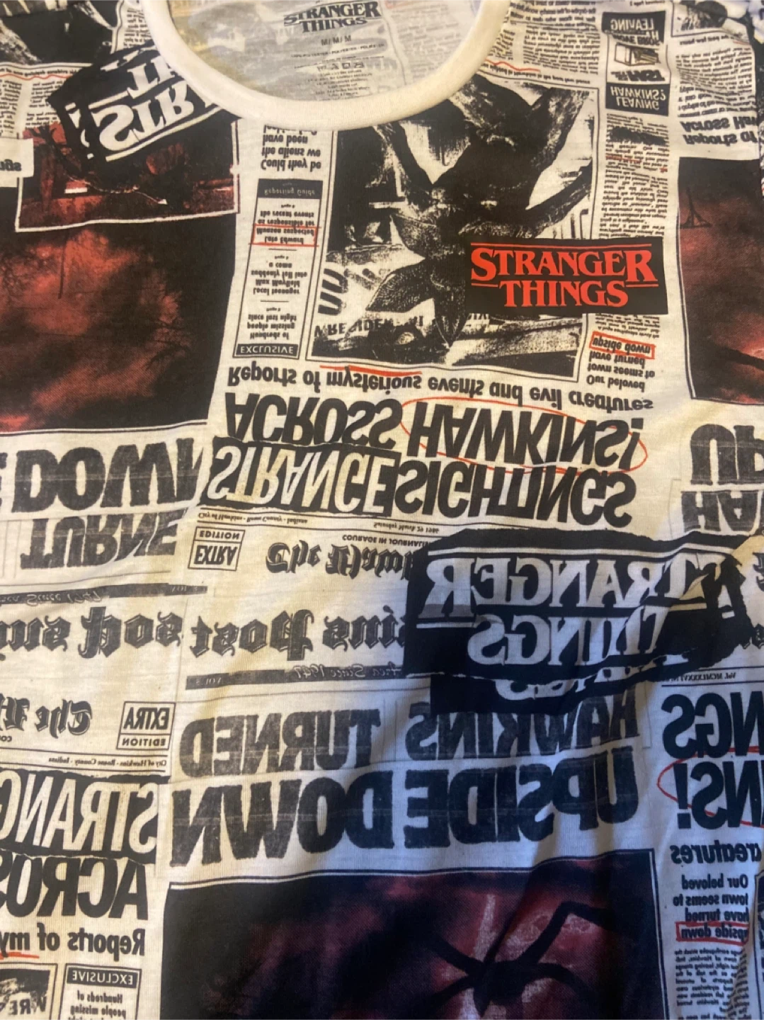 Mens Stranger Things T-Shirt Size Medium - photo 3