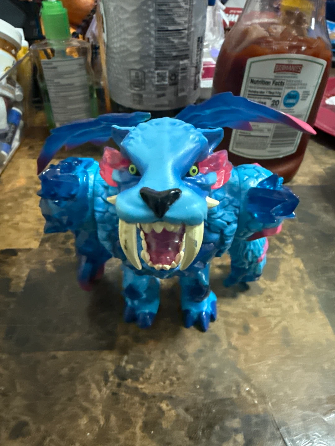 Mister beast Blue Monster Action Figure Toy