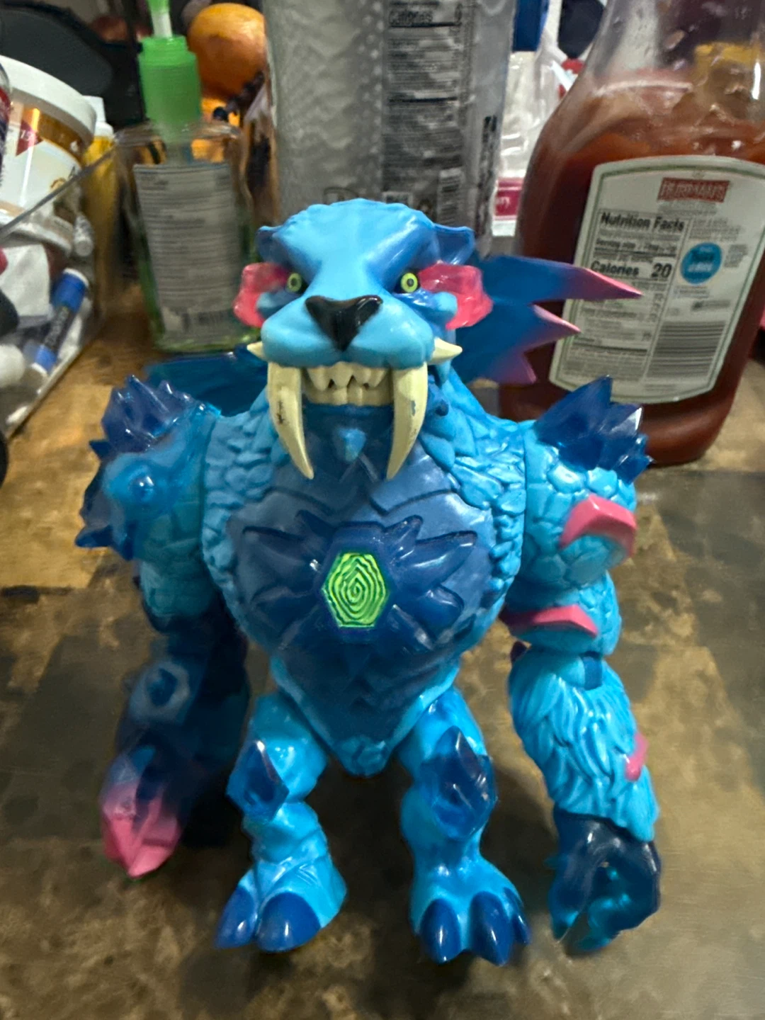 Mister beast Blue Monster Action Figure Toy - photo 3