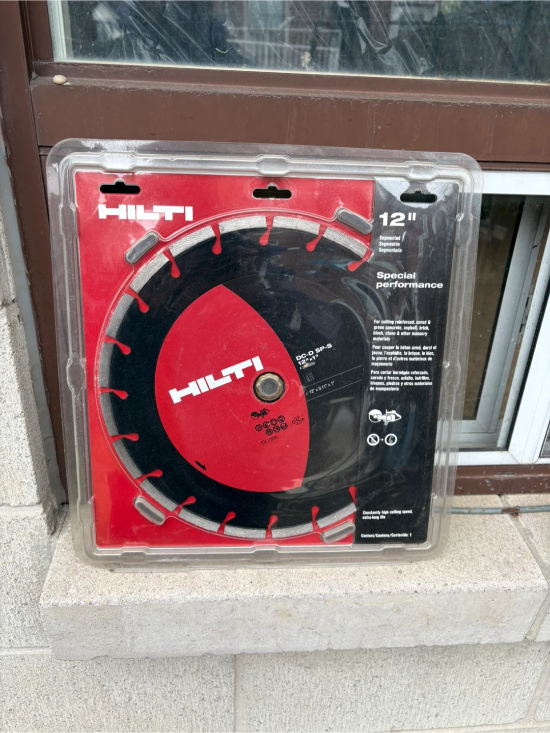 Hilti 12" Segmented Diamond Cutting Wheel DC-S SP-9