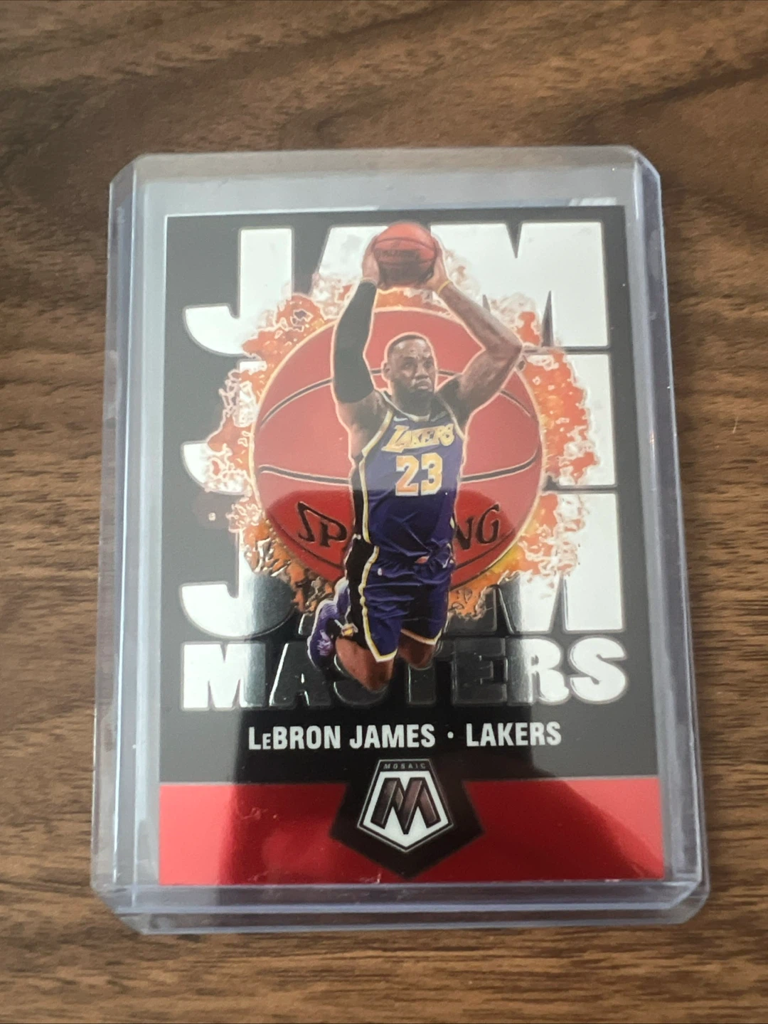 LeBron James Lakers Jam Masters Trading Card