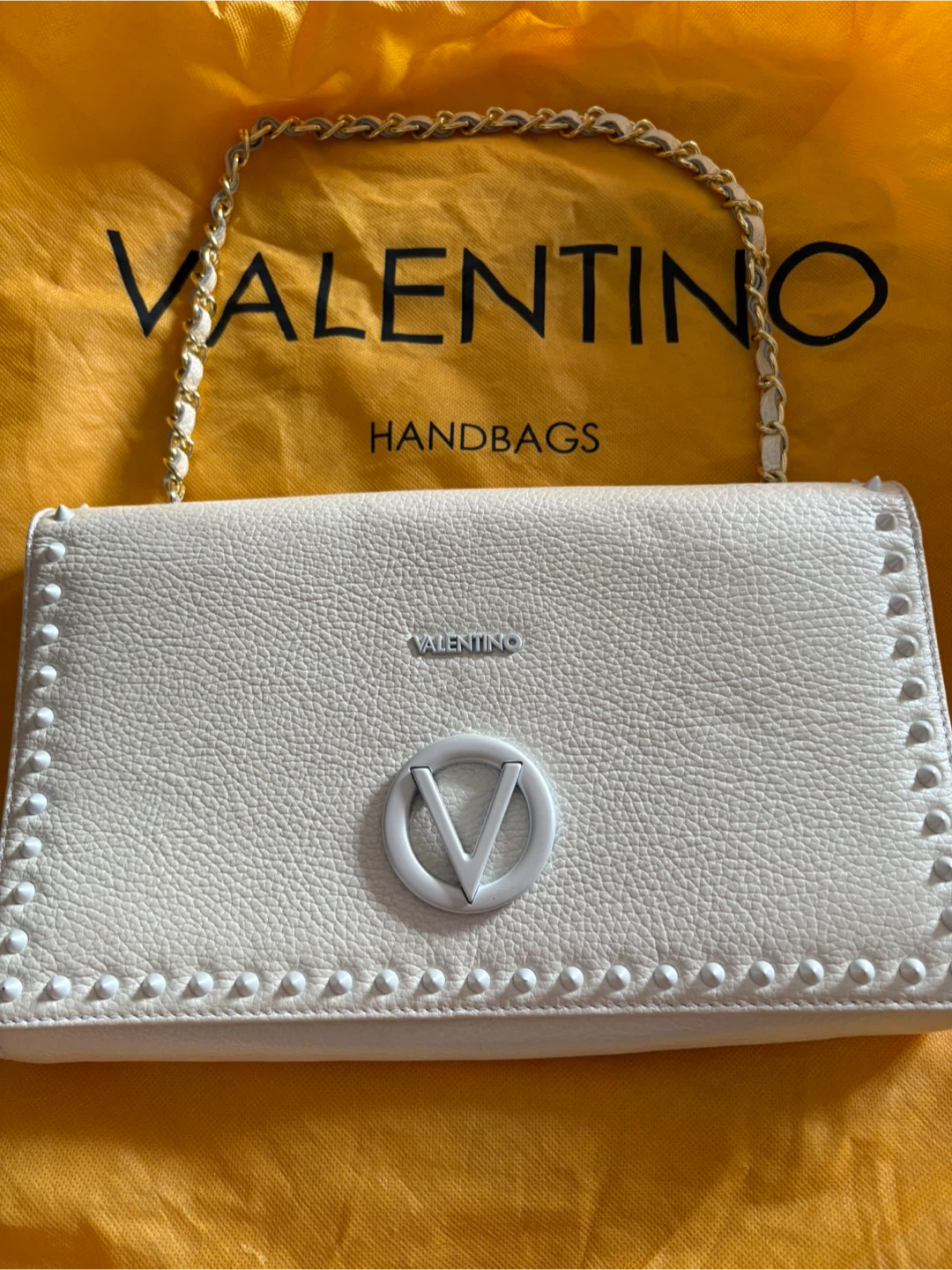 Valentino Leather Clutch Handbag