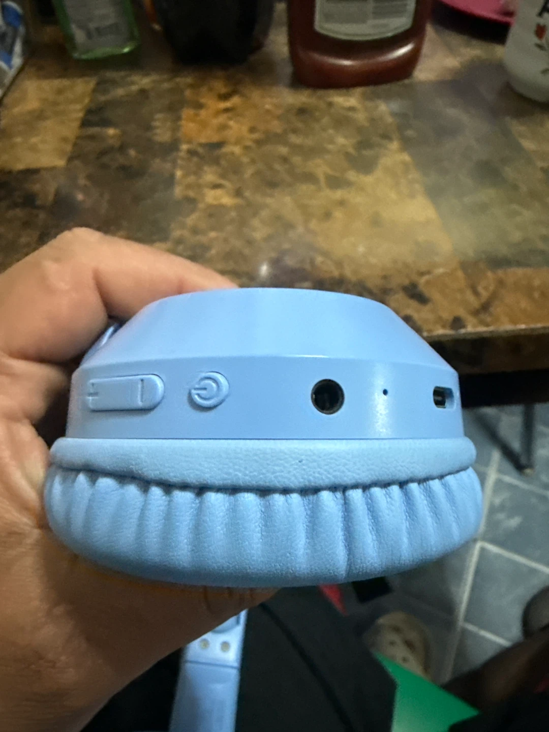 Light Blue Over-Ear Headphones for kids - photo 3