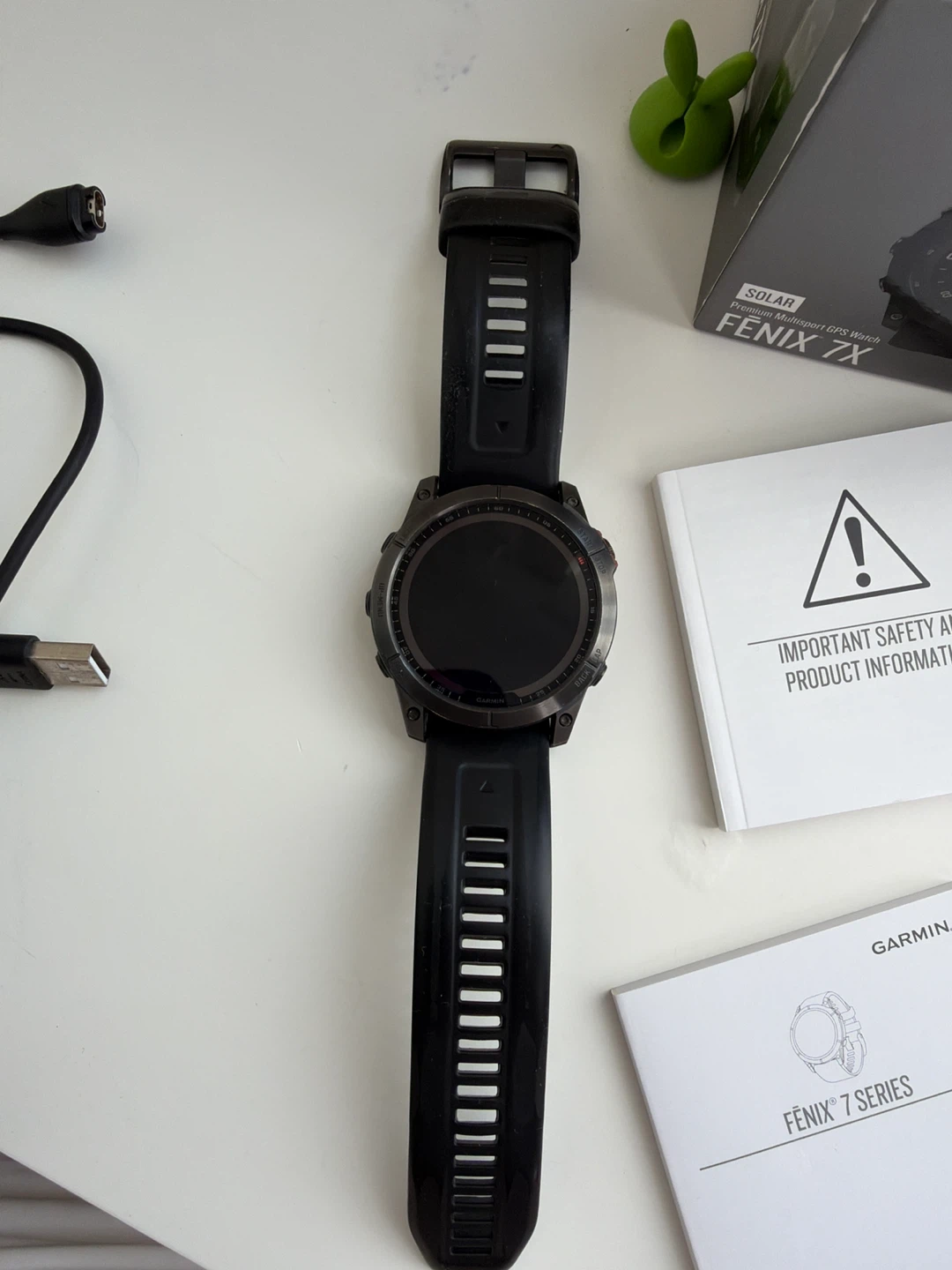Garmin Fenix 7X Solar Premium Multisport GPS Watch - photo 2