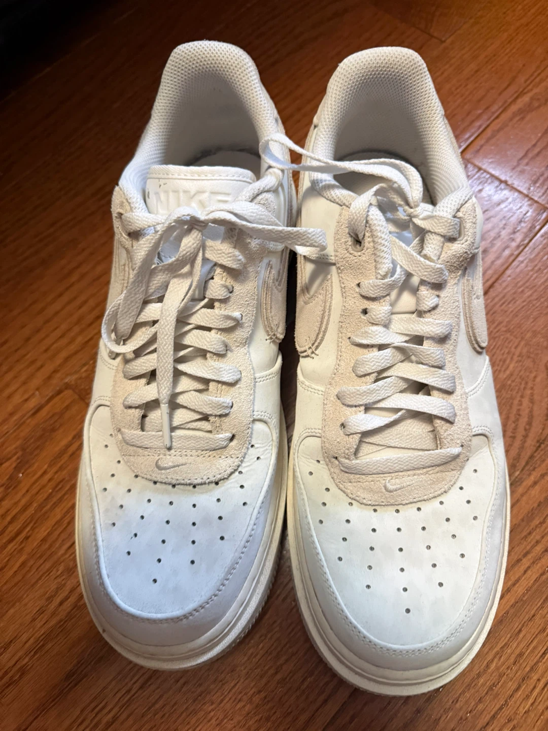 Nike Air Force 1 '07 White Sneakers - US 11.5 - photo 5