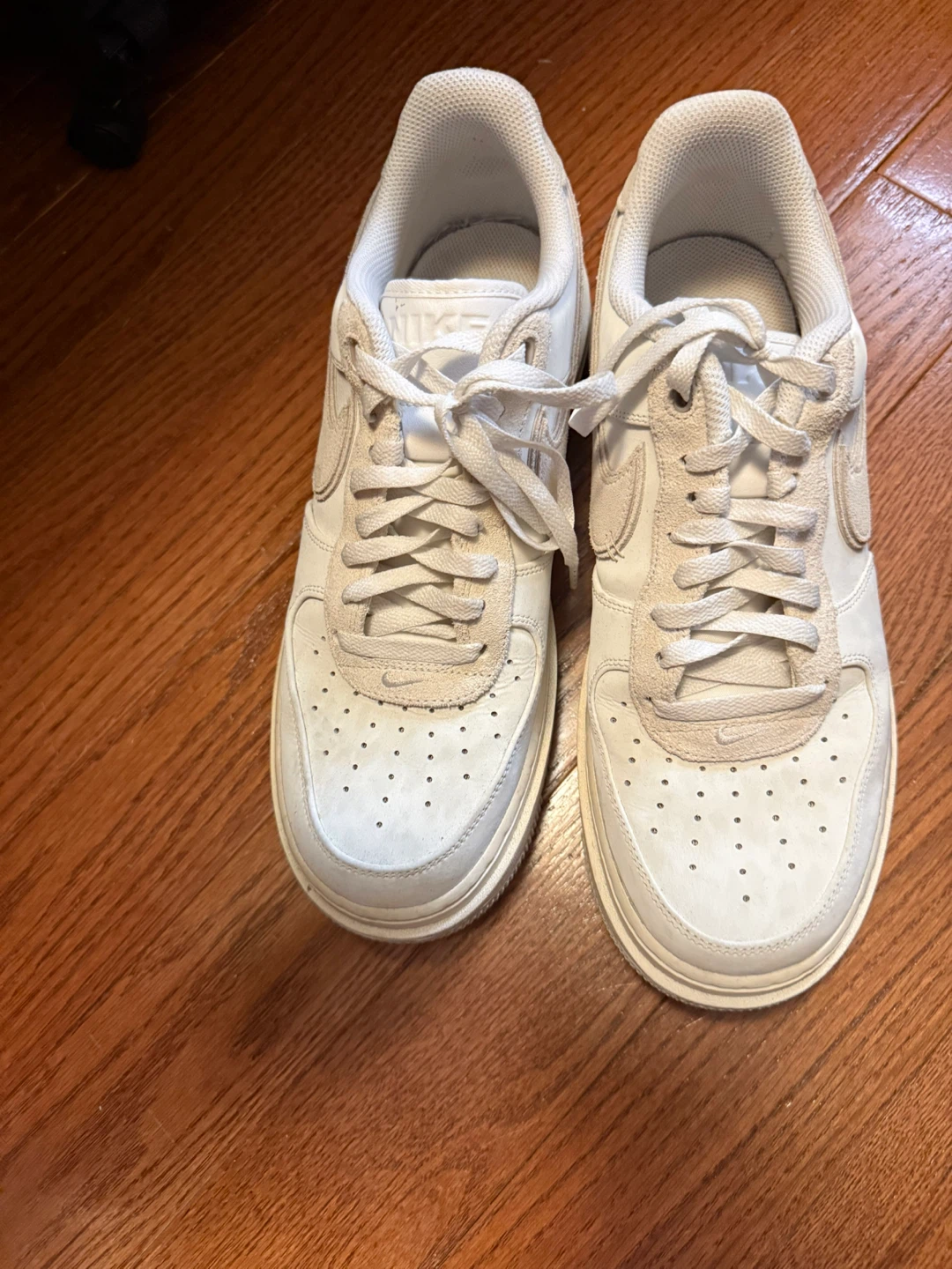 Nike Air Force 1 '07 White Sneakers - US 11.5 - photo 3
