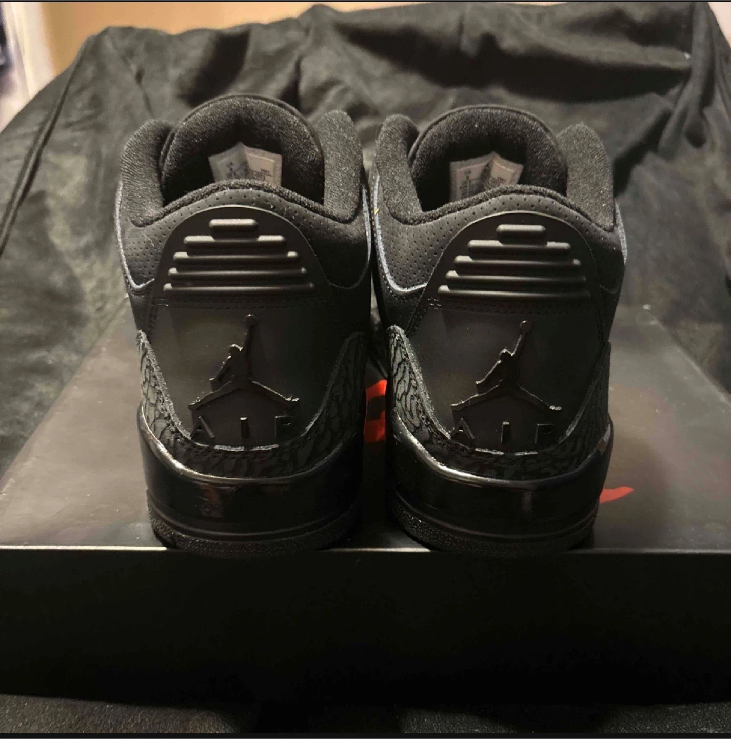 Jordan 3 black cats - photo 3