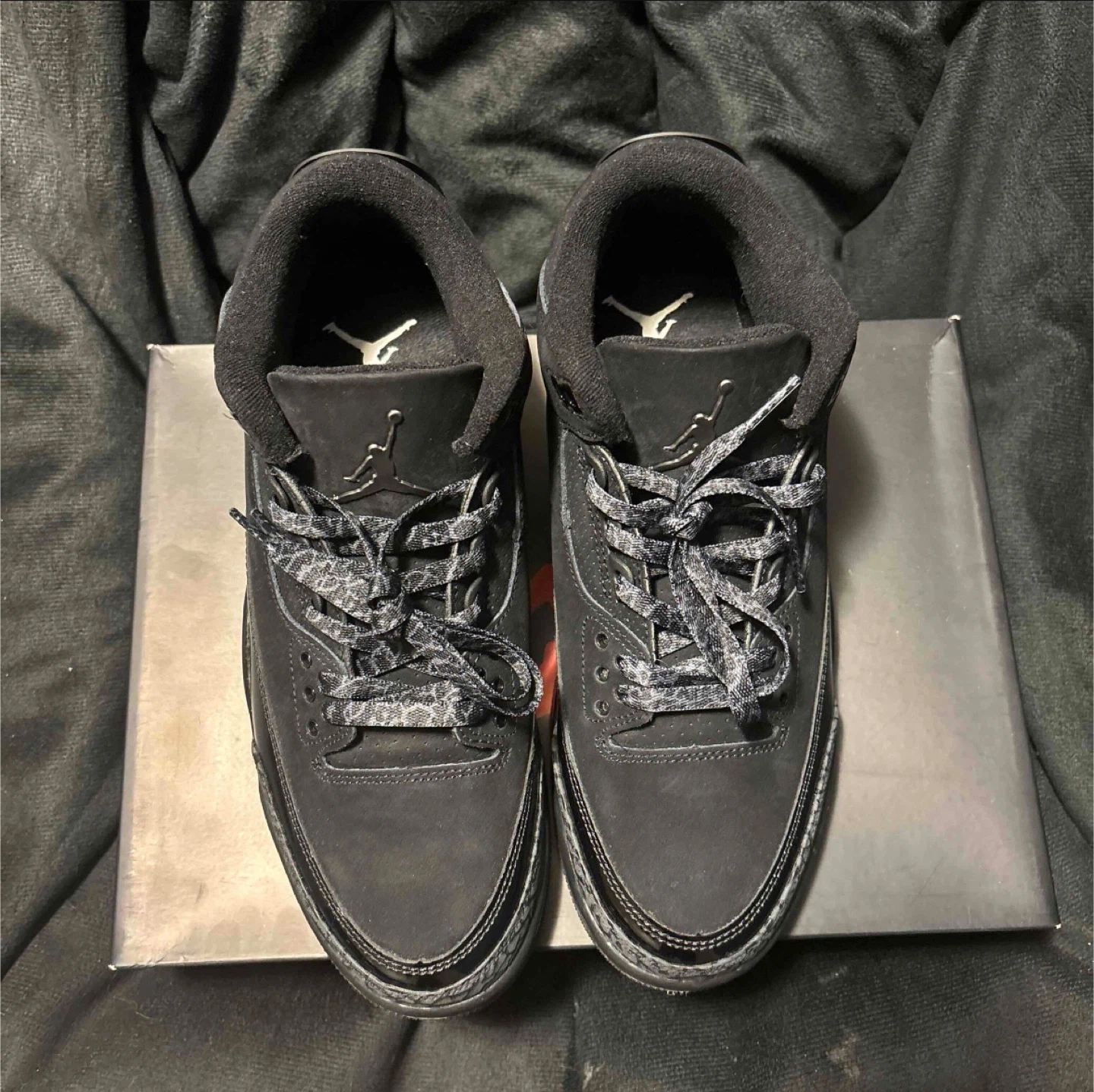 Jordan 3 black cats - photo 2