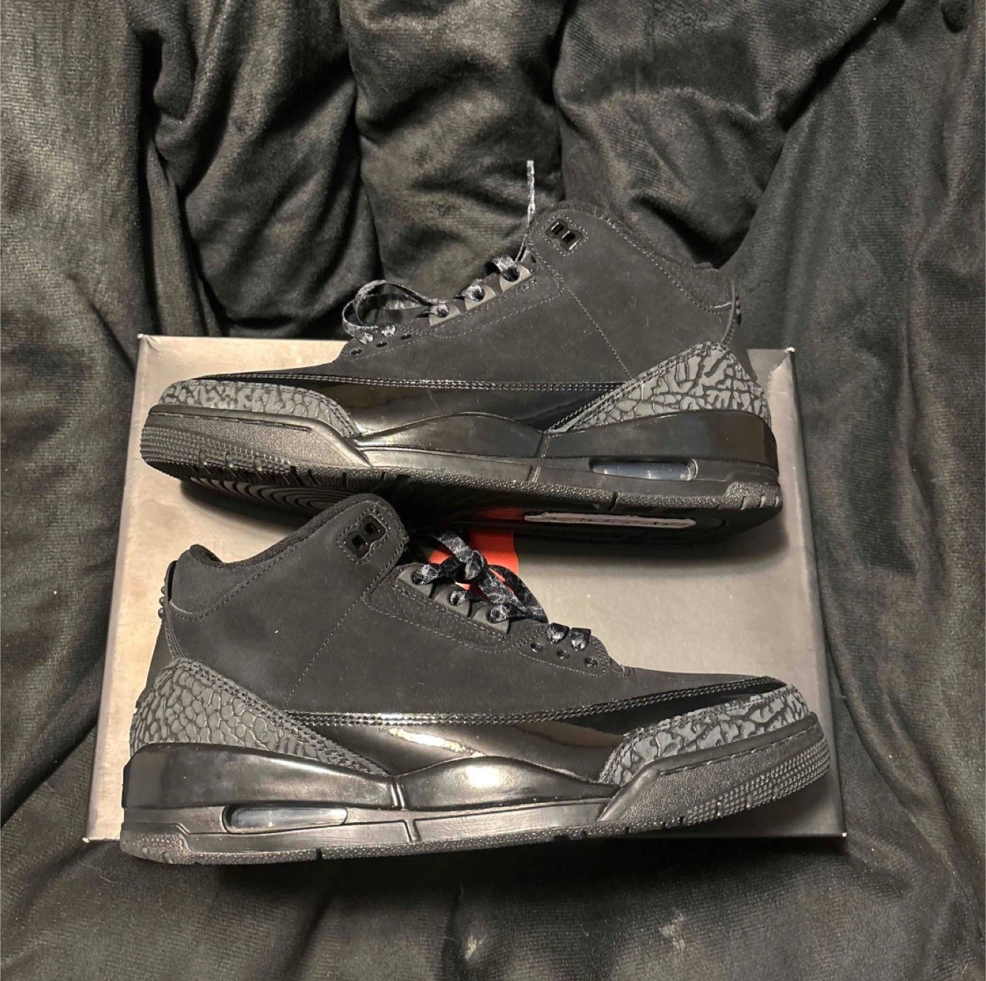 Jordan 3 black cats