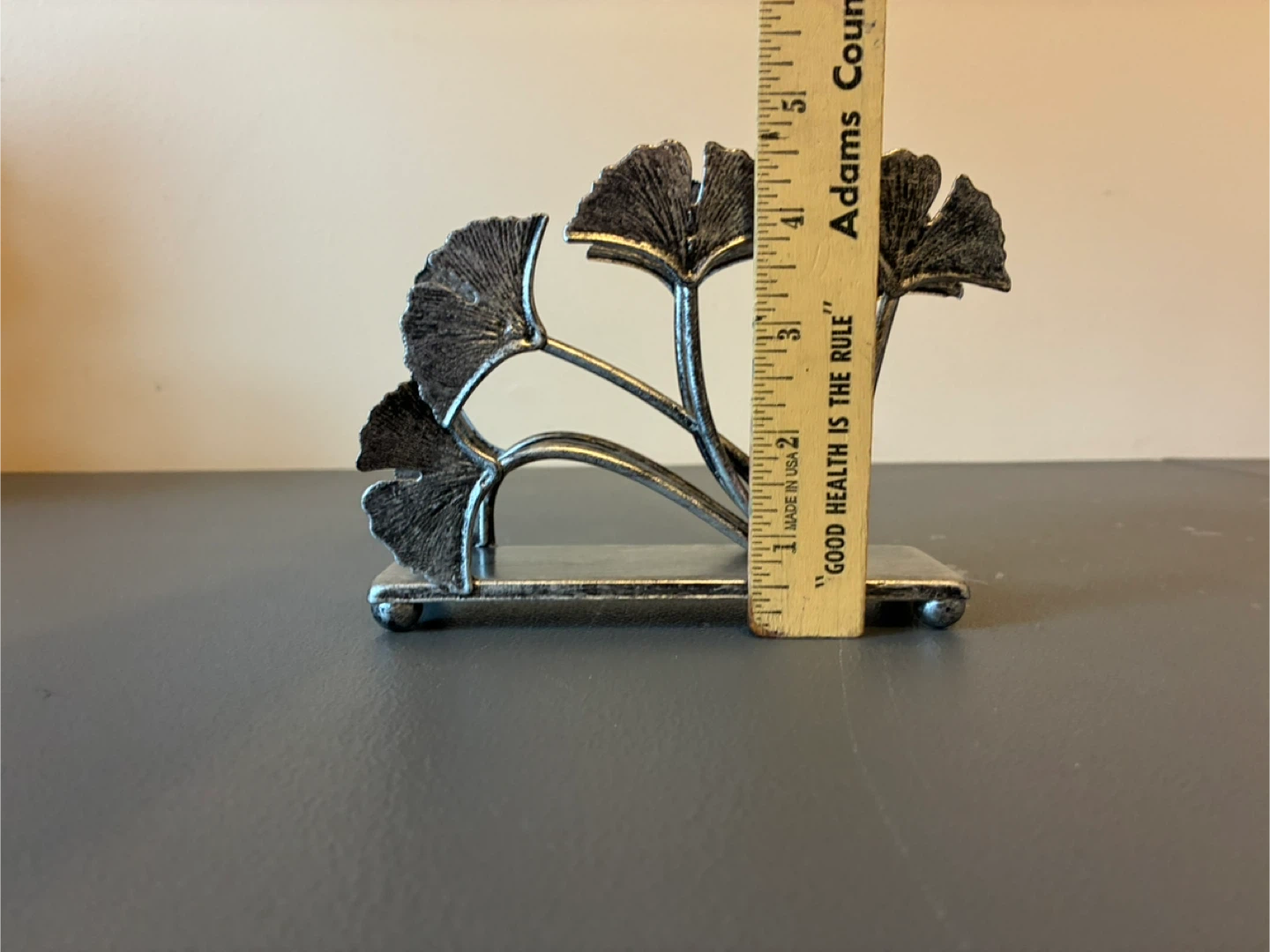 Gingko Leaf Napkin Holder Stand - photo 5