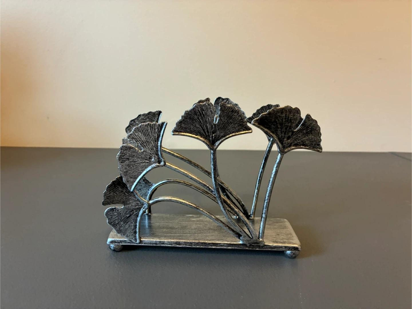Gingko Leaf Napkin Holder Stand - photo 3