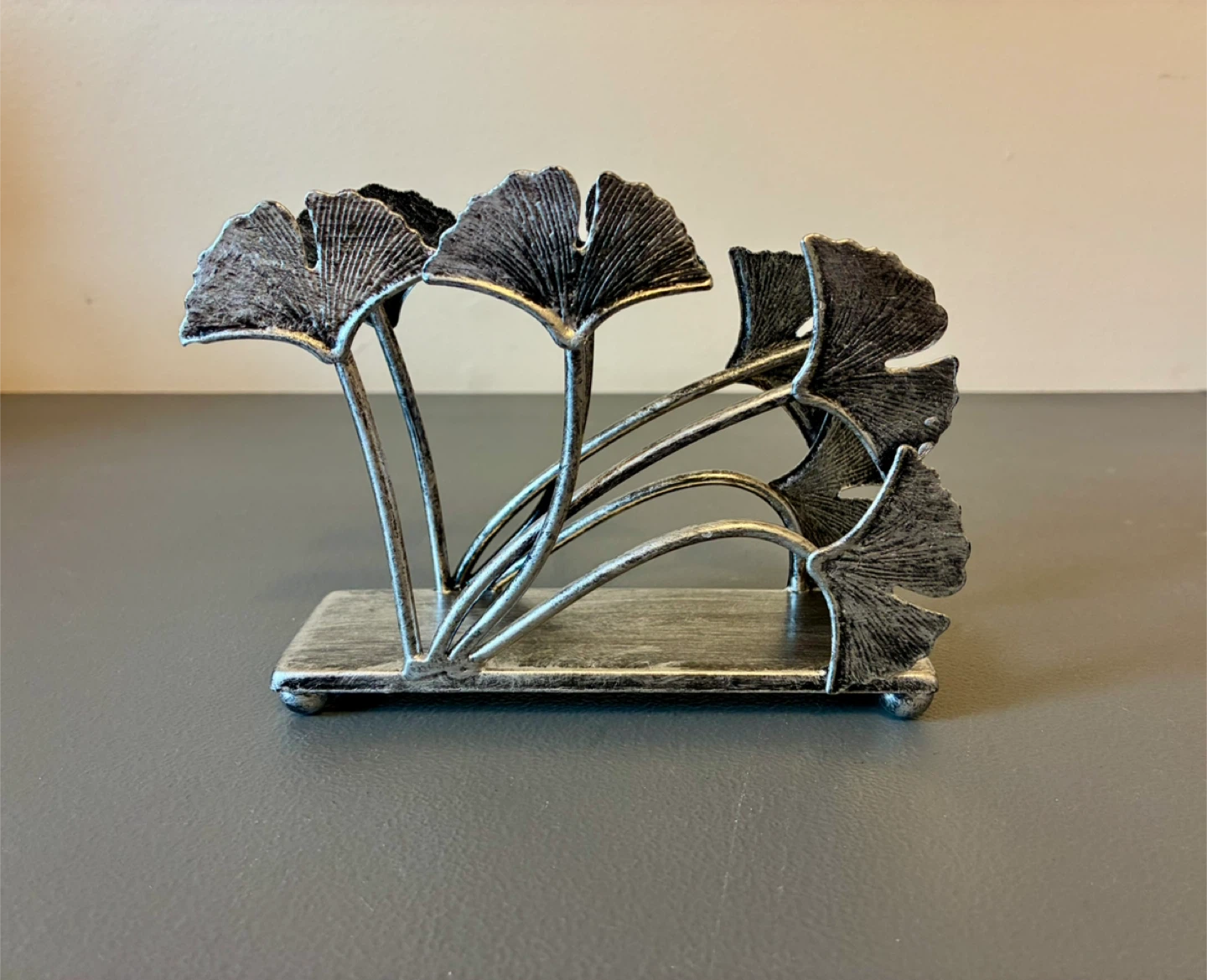 Gingko Leaf Napkin Holder Stand