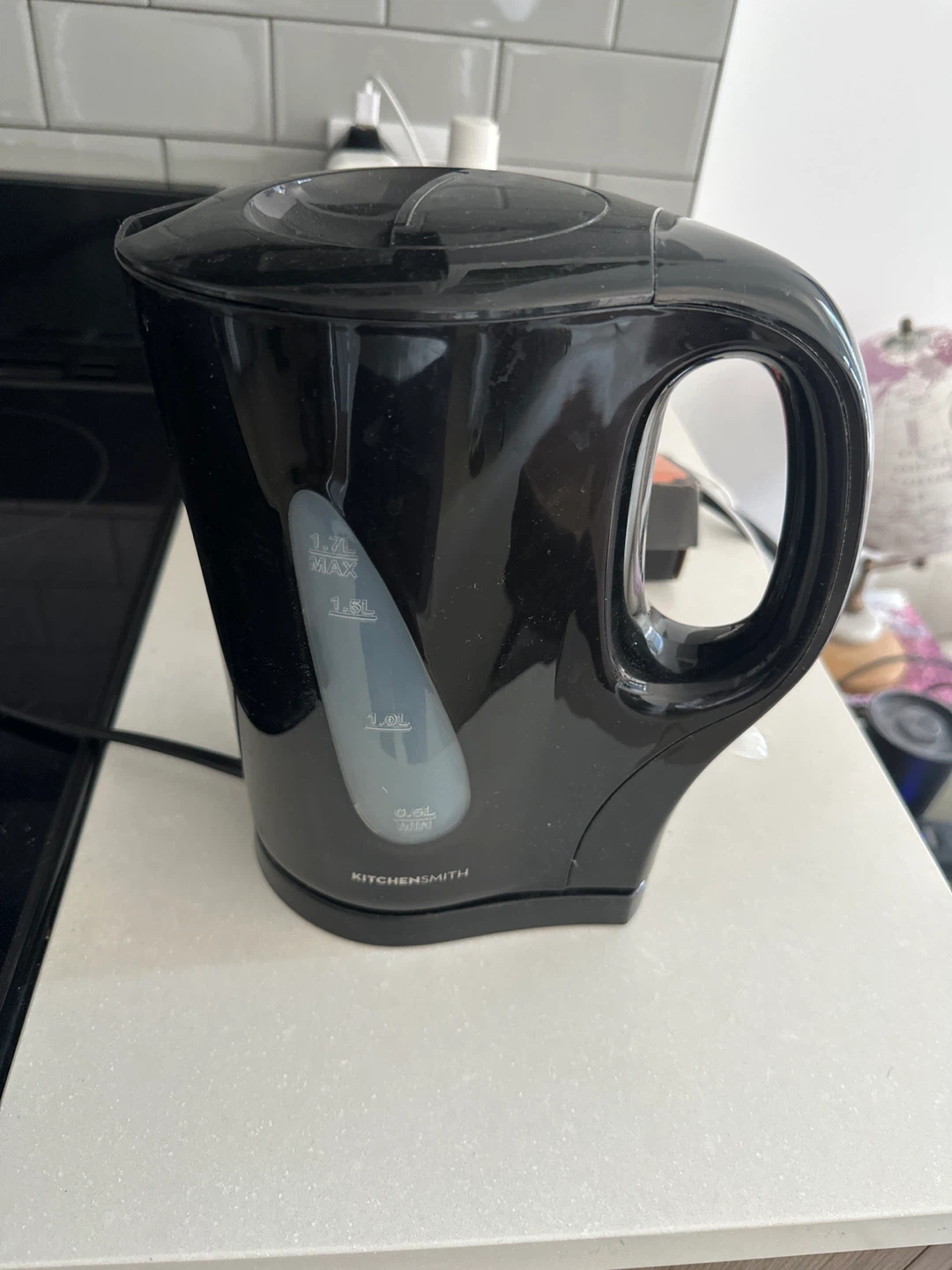 KITCHENSMITH Electric Kettle - Black