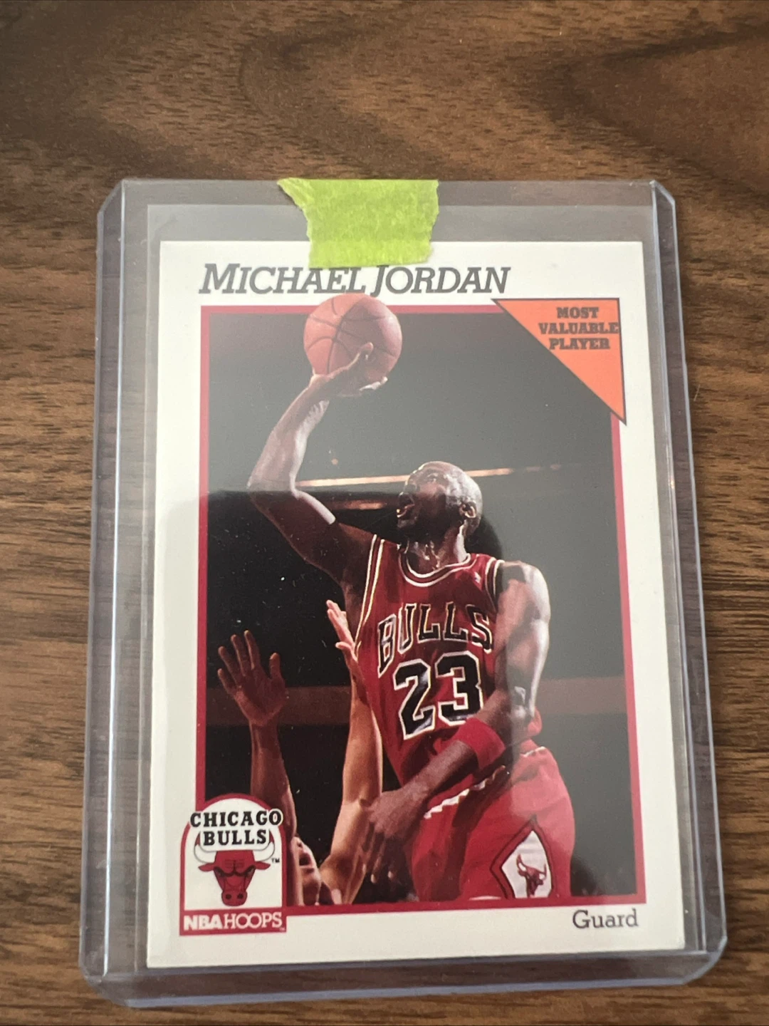 Michael Jordan "Most Valuable Player" NBA Hoops Card