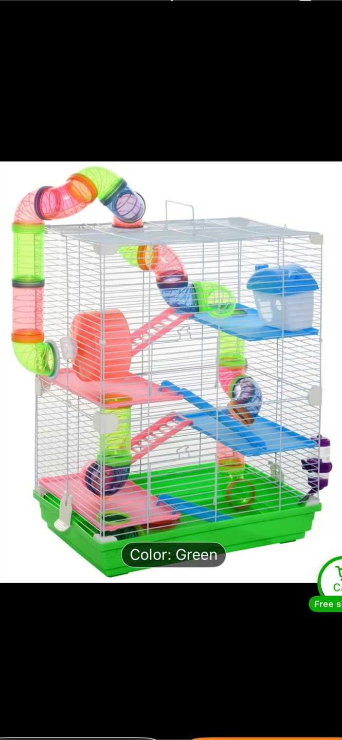 Hamster Cage with Tubes and Accessories - photo 2