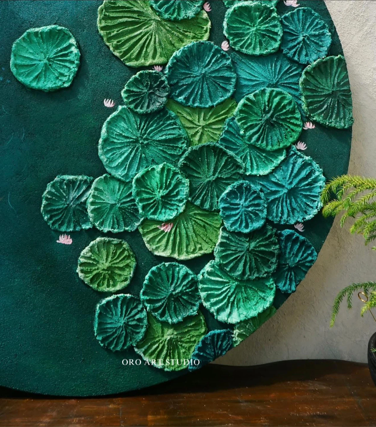 Koi Fish and Lotus Wall Art - photo 2