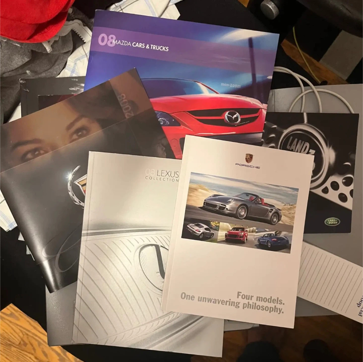 2008 Luxury Car Brochures – Mint Condition!