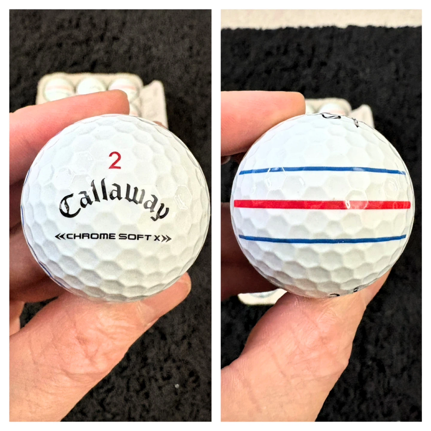 18 Callaway Chrome Soft X Triple Track Golf Balls - photo 3