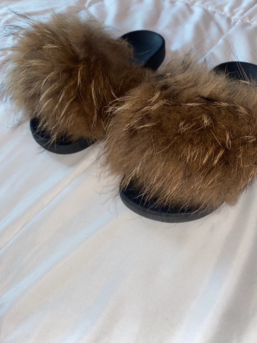 Fox fur slides - photo 2