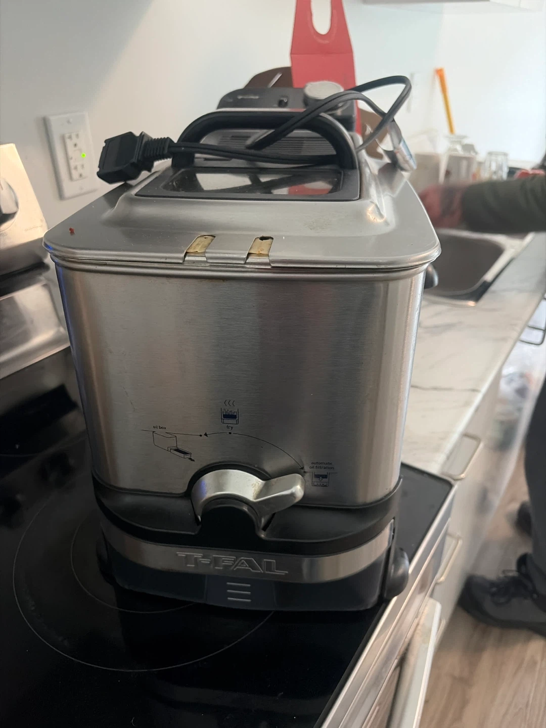 T-Fal Stainless Steel Deep Fryer