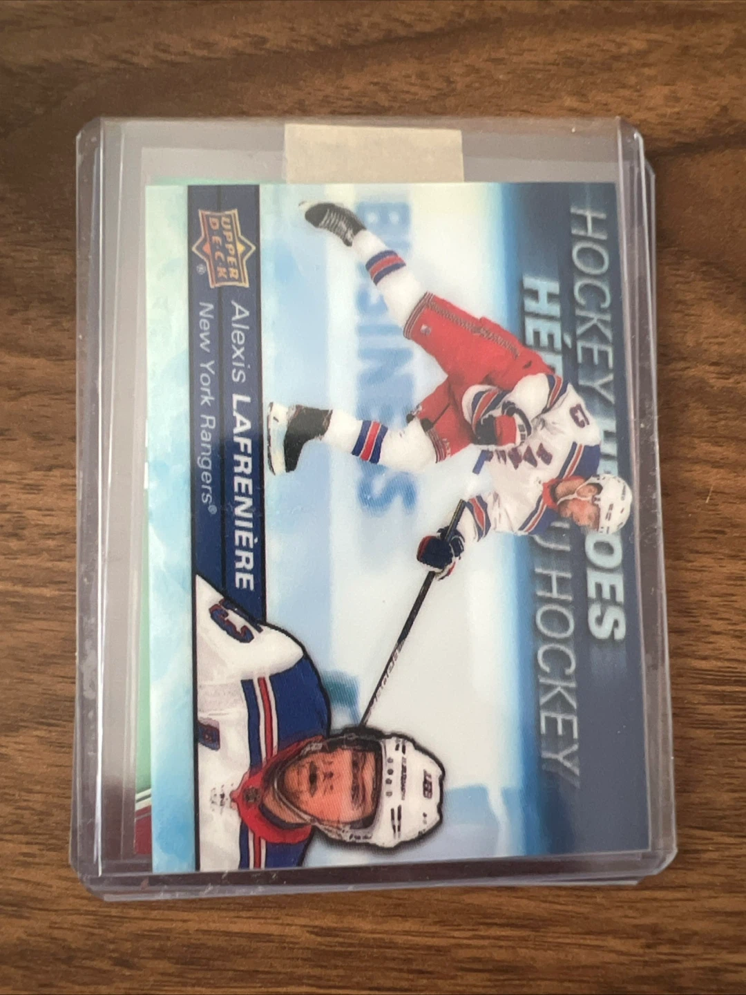 Upper Deck Alexis Lafreniere Hockey Card