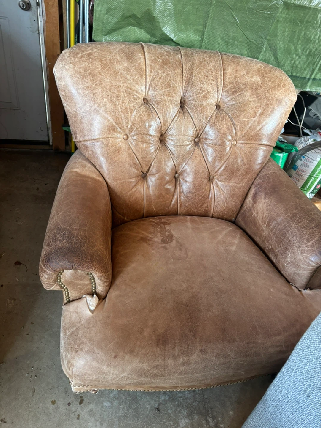 Vintage Leather Armchair