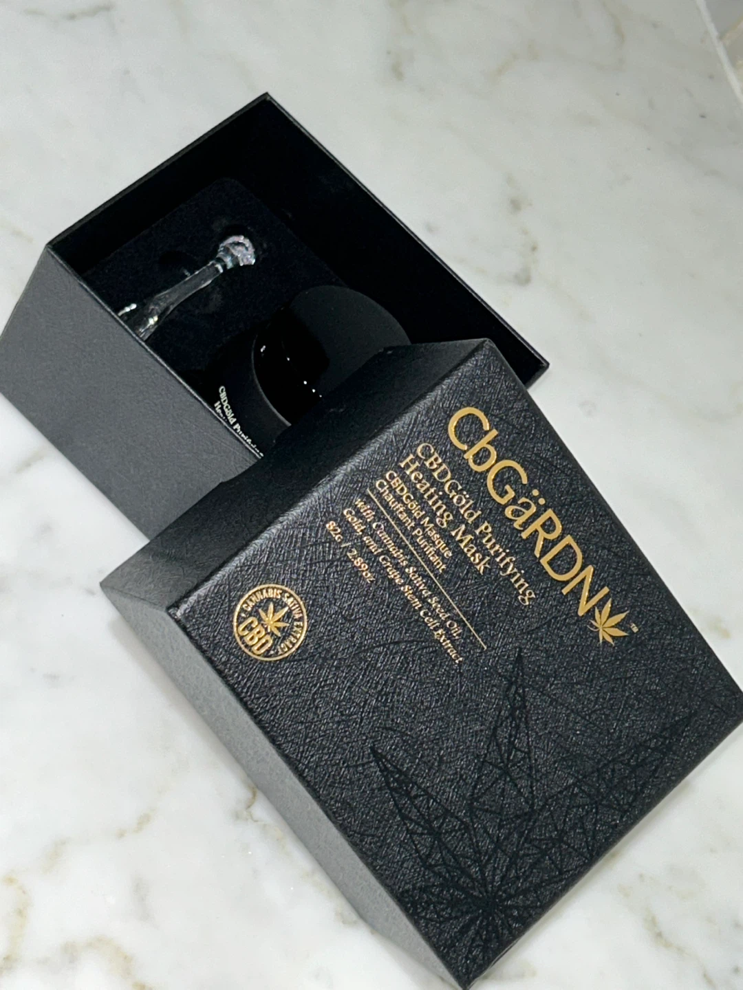 CBGärdn CBDGold Purifying Heating Mask - photo 3