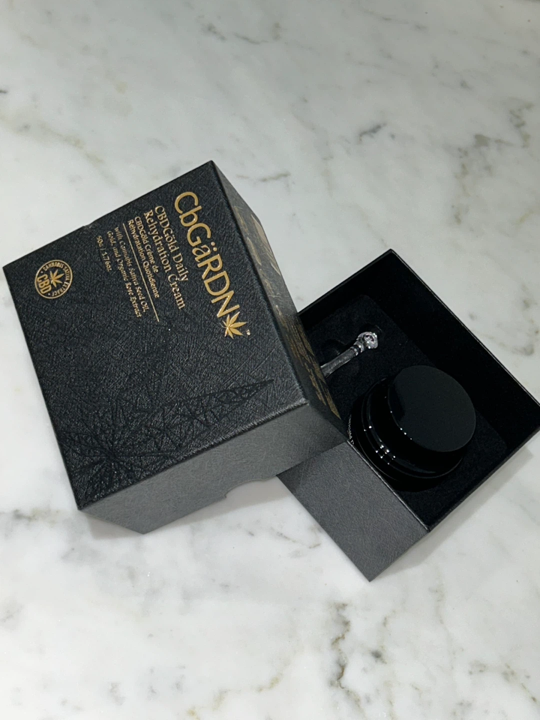 CBGärdn CBDGold Purifying Heating Mask